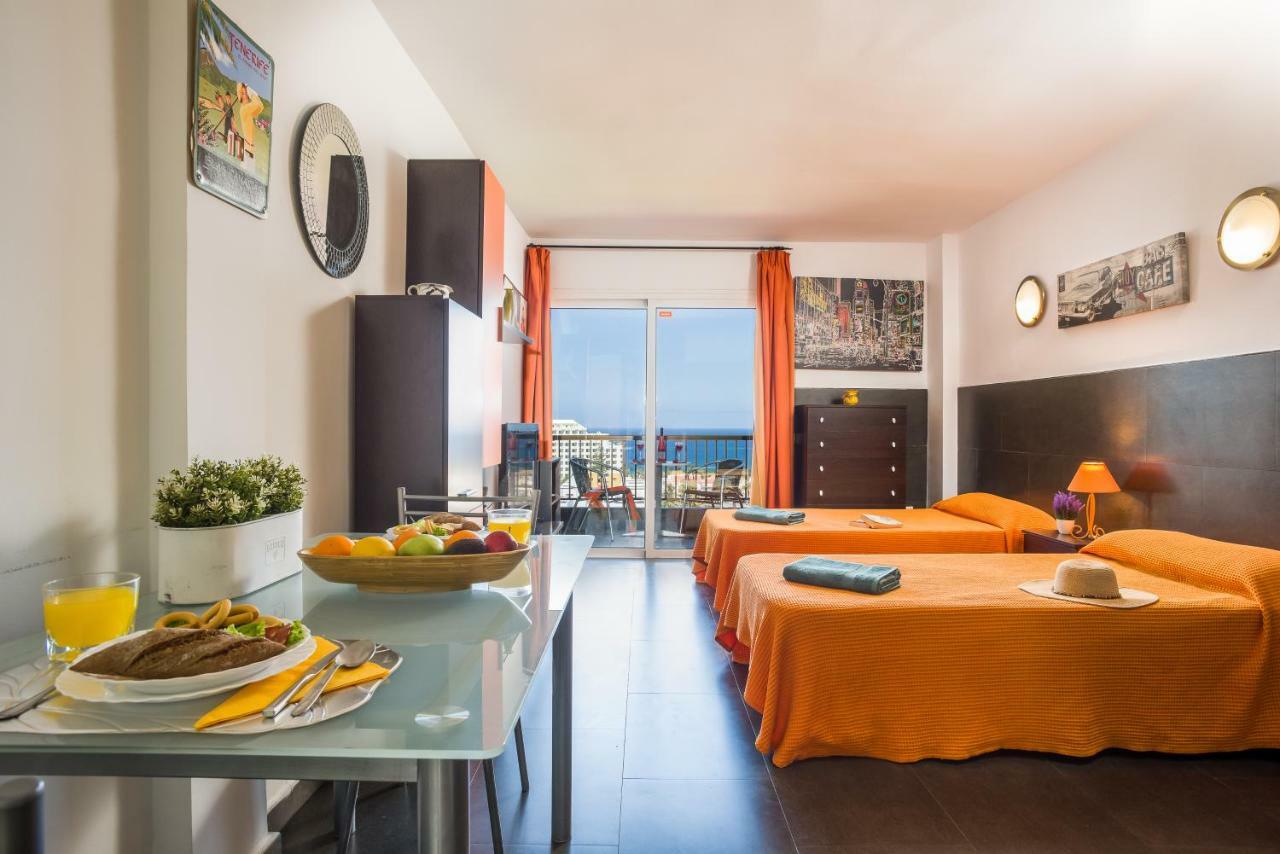 926 Fabulous View Of Lasamericas, Seafront Studio! Playa de las Americas  Exterior photo