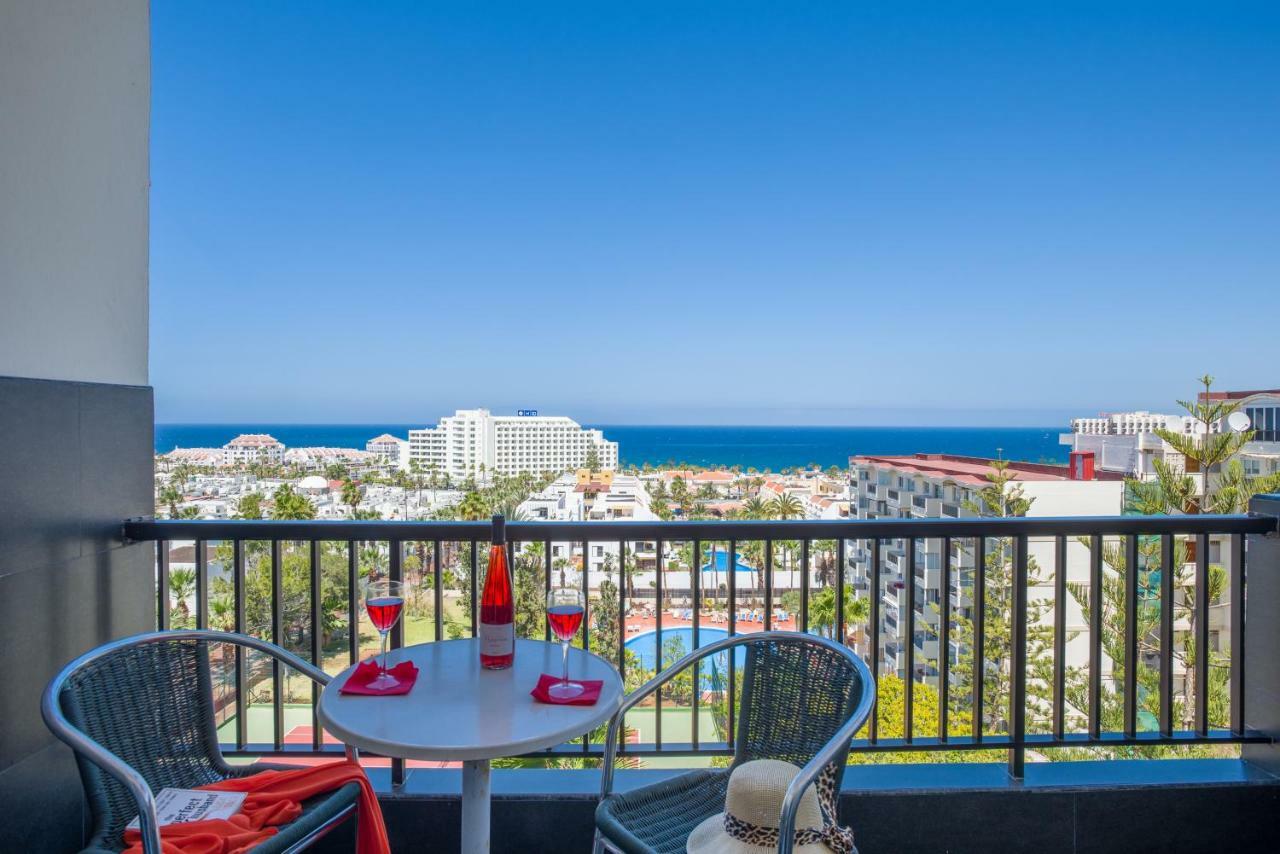 926 Fabulous View Of Lasamericas, Seafront Studio! Playa de las Americas  Exterior photo